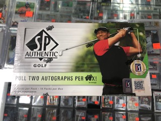 2021 UPPER DECK SP AUTHENTIC GOLF HOBBY BOX