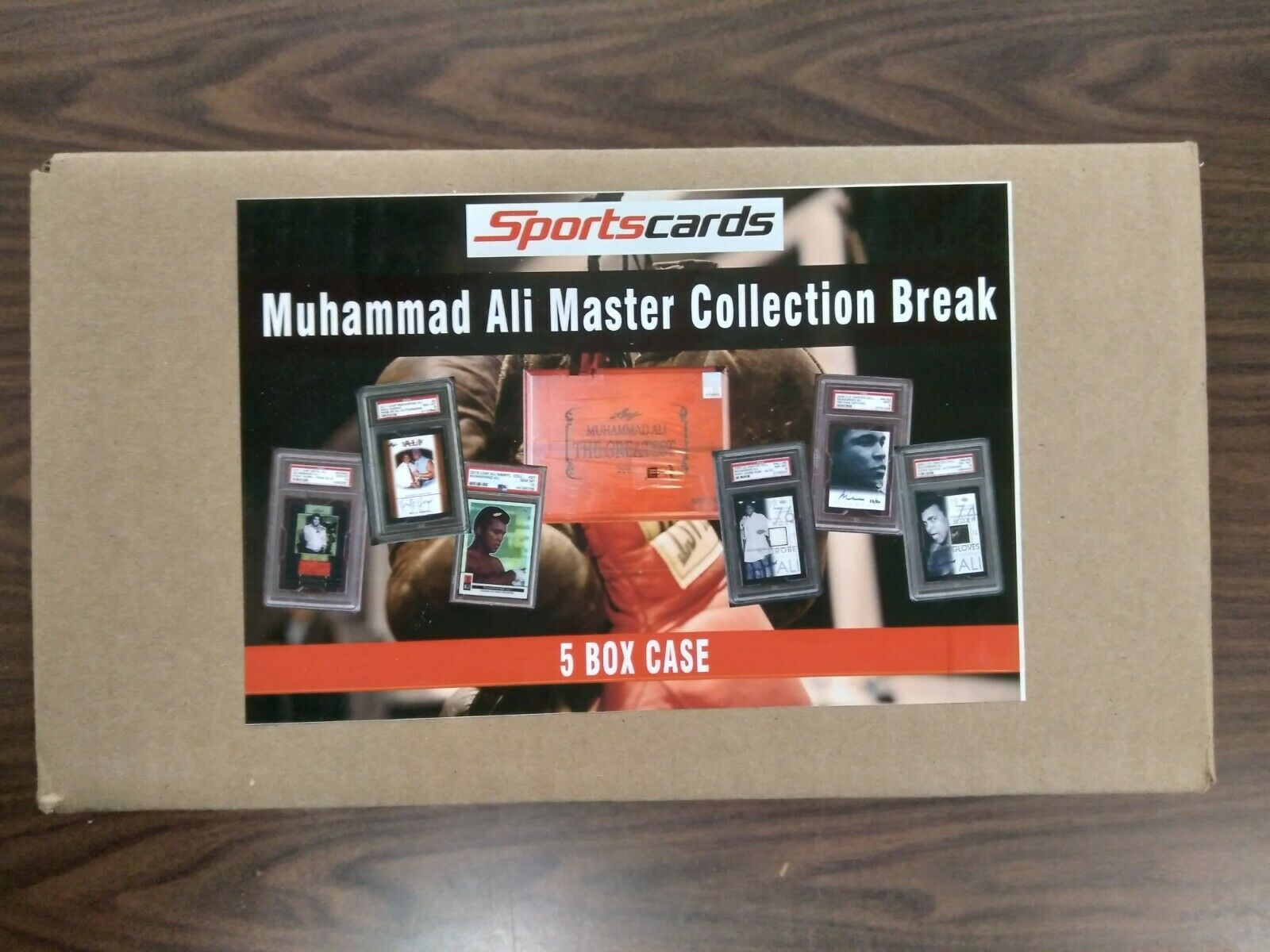 MUHAMMAD ALI MASTER COLLECTION BREAK CASE OF 5 BOXES