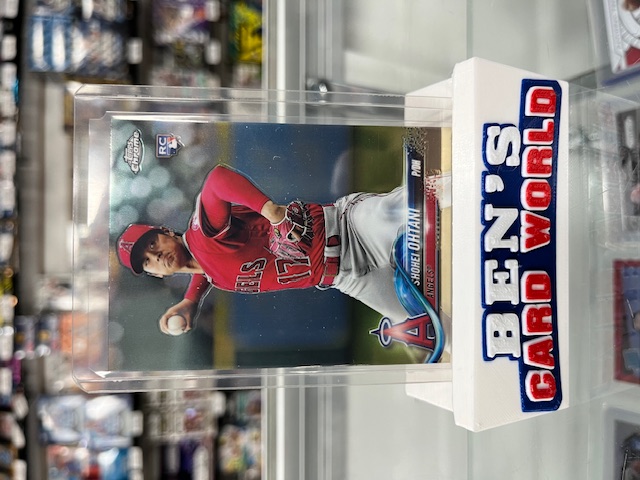 2018 TOPPS CHROME UPDATE #HMT1 SHOHEI OHTANI RC RED JERSEY PITC