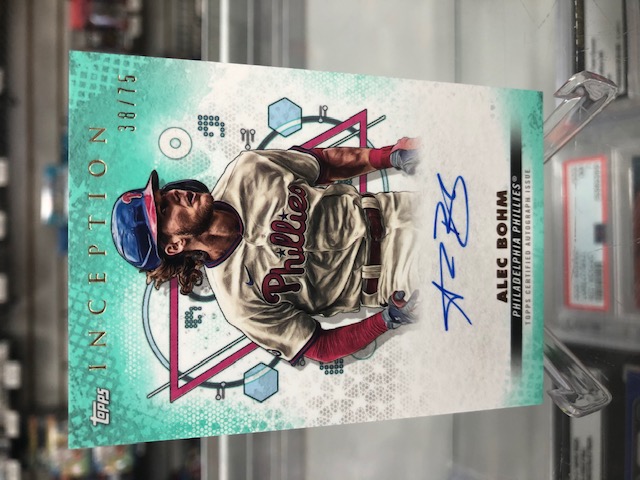 2022 TOPPS INCEPTION ROOKIE AND EMERGING STARS AUTOGRAPHS AQUA