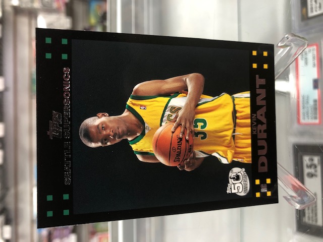 2007-08 TOPPS #112 KEVIN DURANT RC