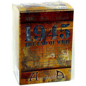 2021 HISTORIC AUTOGRAPHS 1945 THE END OF WWII BLASTER BOX
