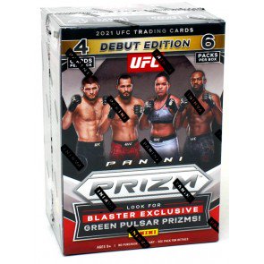 2021 PANINI PRIZM UFC BLASTER BOX (GREEN PULSAR)