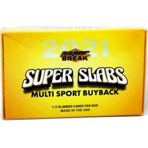 2021 SUPER BREAK SUPER SLABS MULTI-SPORT BUYBACK EDITION BOX