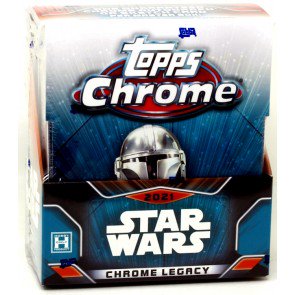 2021 TOPPS STAR WARS CHROME LEGACY HOBBY BOX - Click Image to Close