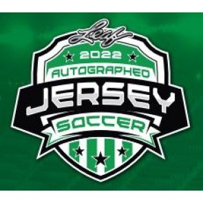 2022 LEAF AUTOGRAPHED SOCCER JERSEY EDITION BOX