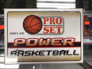 2021/22 PRO SET POWER BASKETBALL HOBBY BOX