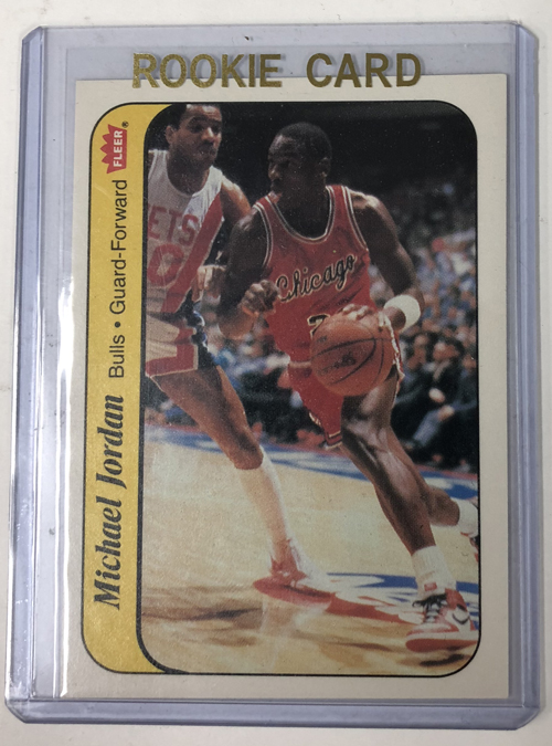 Michael Jordan 1986-87 Fleer Stickers #8